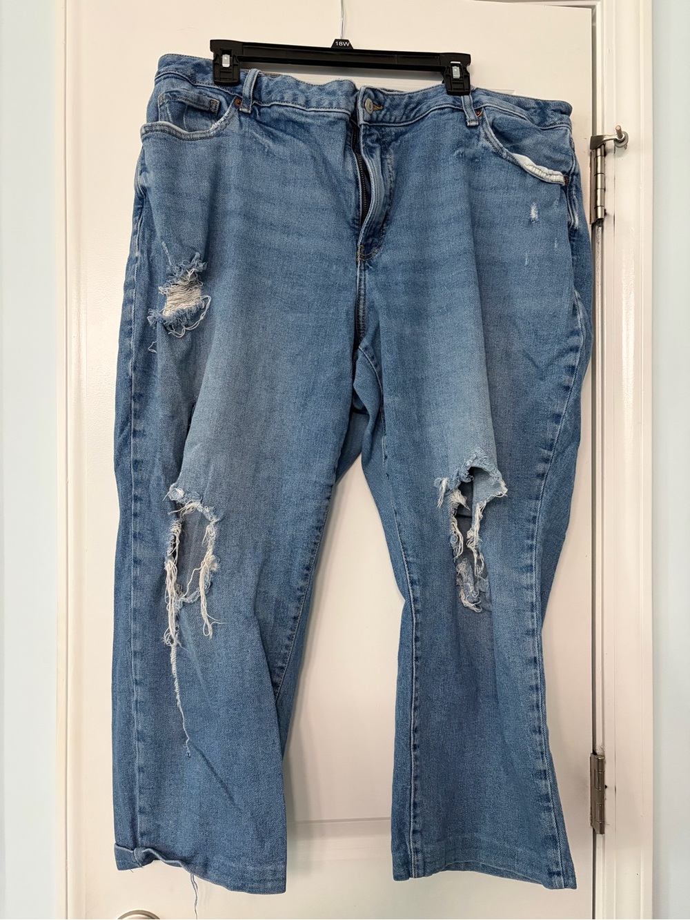 Old Navy Light Blue Straight Leg Jeans